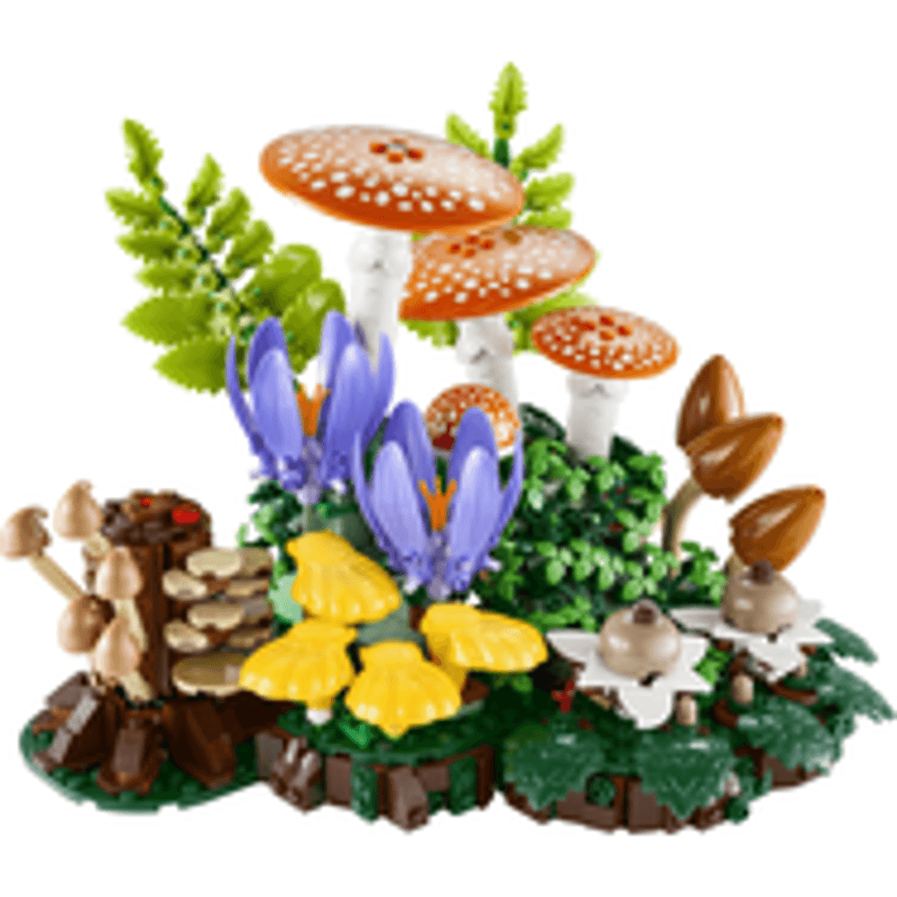 Lego Woodland Mushrooms